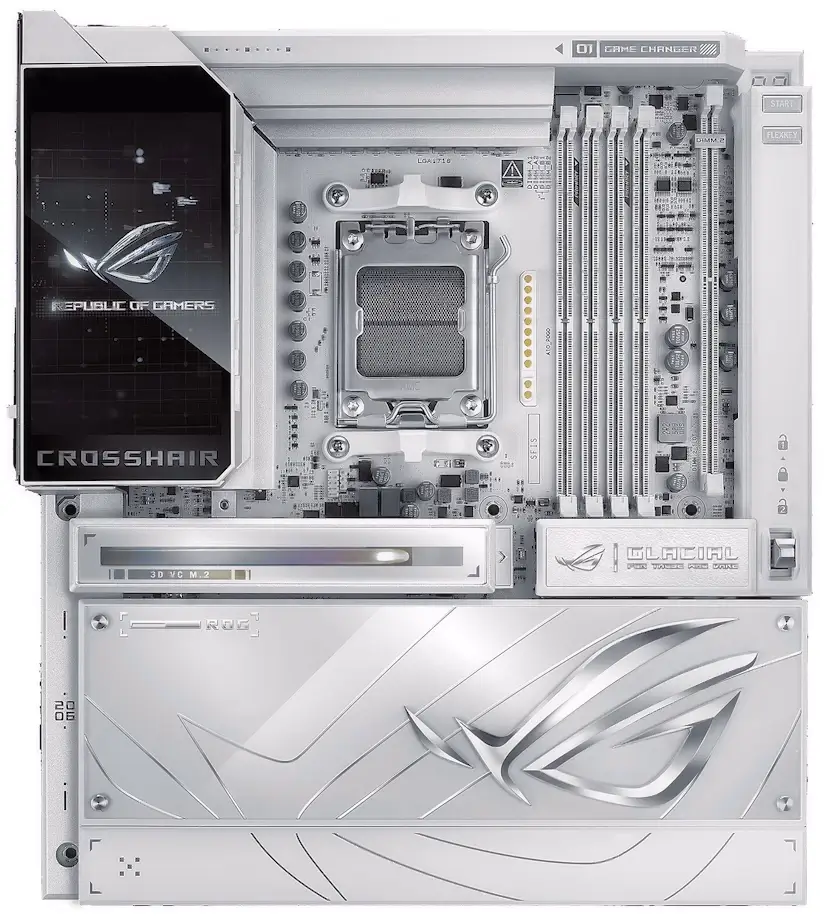 Montaje Placa Base ASUS ROG CROSSHAIR X870E GLACIAL Chamberí Chamberí Gaming - Montaje Placa Base ASUS ROG CROSSHAIR X870E GLACIAL Chamberí