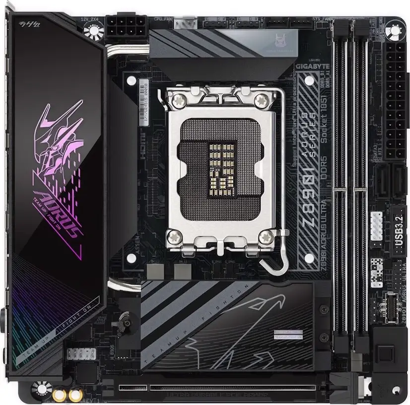 Montaje Placas Base Gigabyte Z890I AORUS ULTRA Gaming PC Chamberí Montaje Placa Base Gigabyte Z890I AORUS ULTRA Gaming PC Chamberí